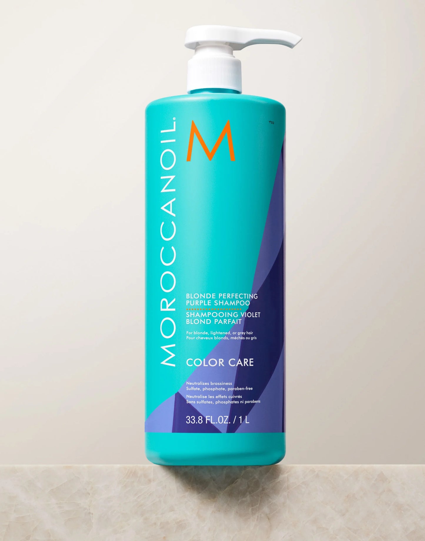 Moroccanoil. Blonde Perfecting Purple Shampoo Liter